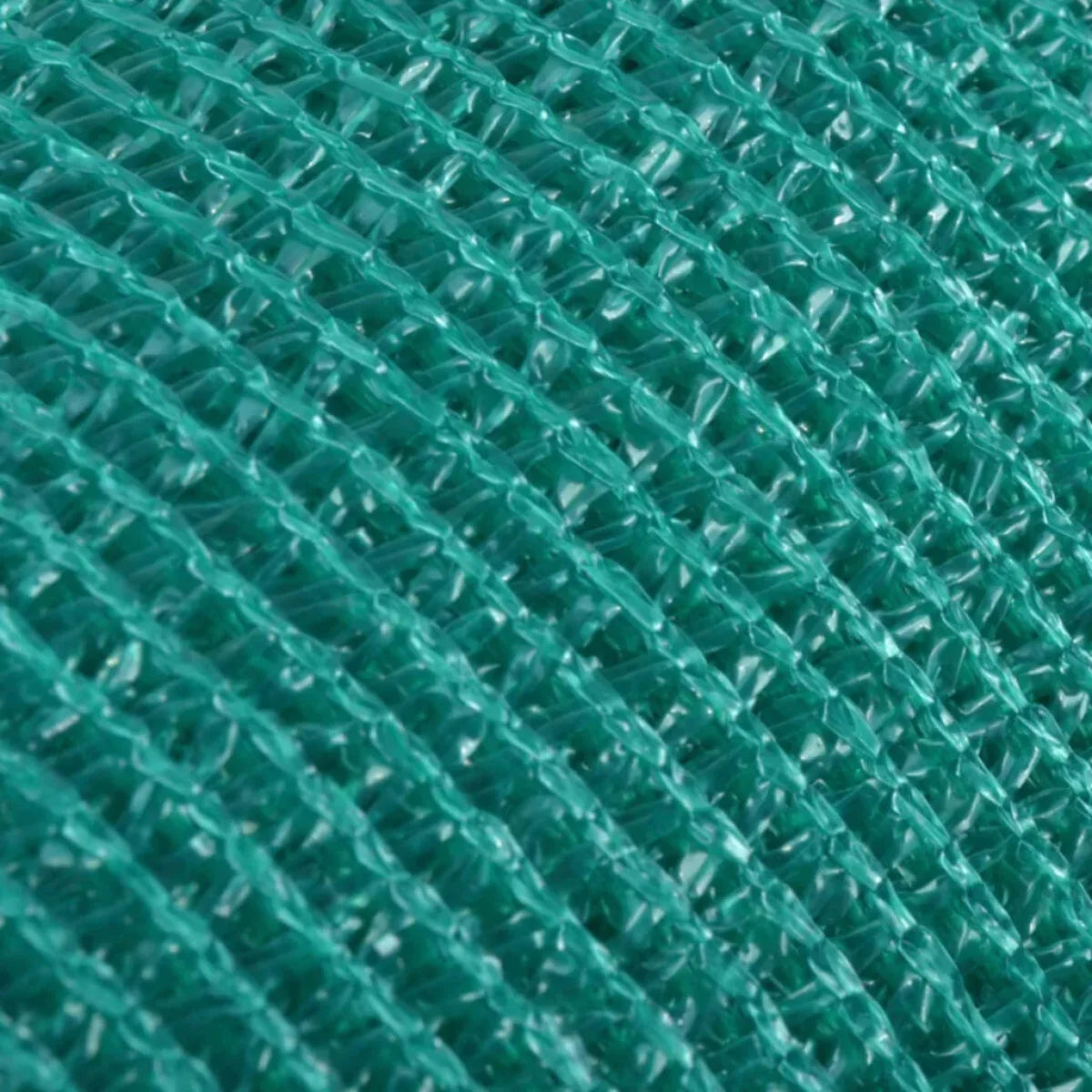 Malla Raschel de 4,21x10 m, fabricado en HDPE, alta resistencia y durabilidad para exteriores.