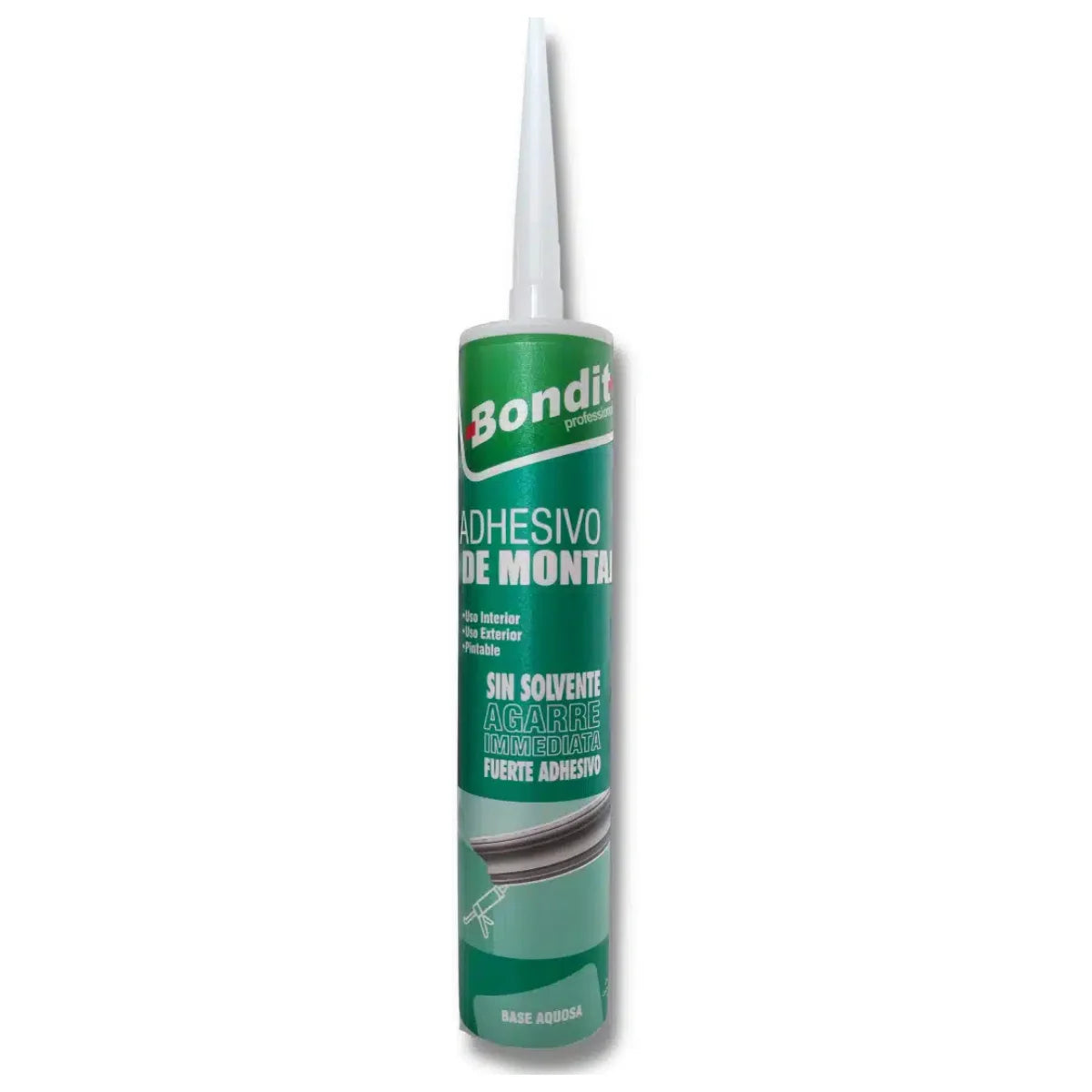 Cartucho de 300ml de Adhesivo de Montaje Blanco de la marca Bondit.