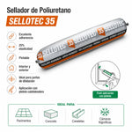 Sellador de poliuretano Sellotec PU3500 de 590 ml