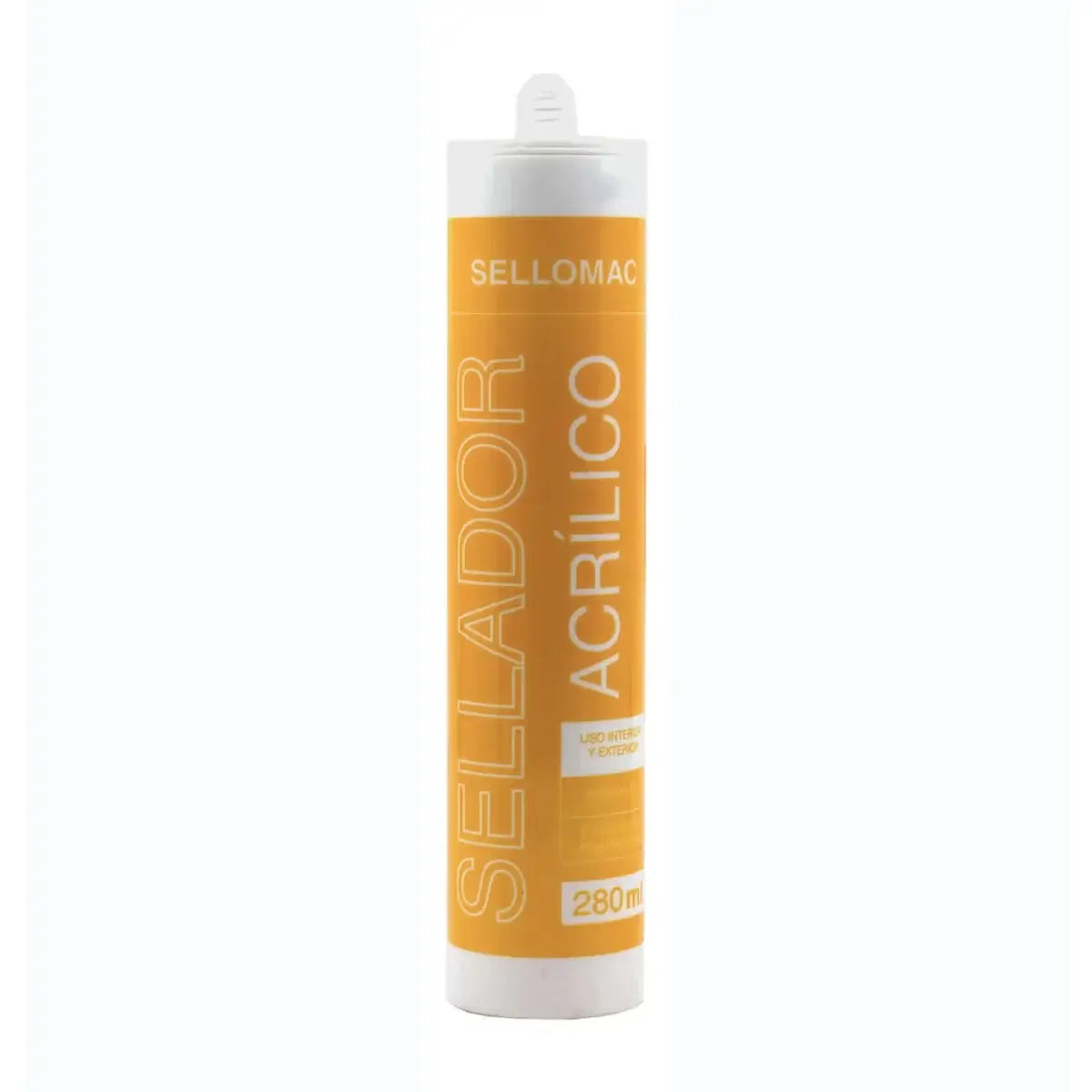 sellador acrílico blanco Sellomac de 280ml