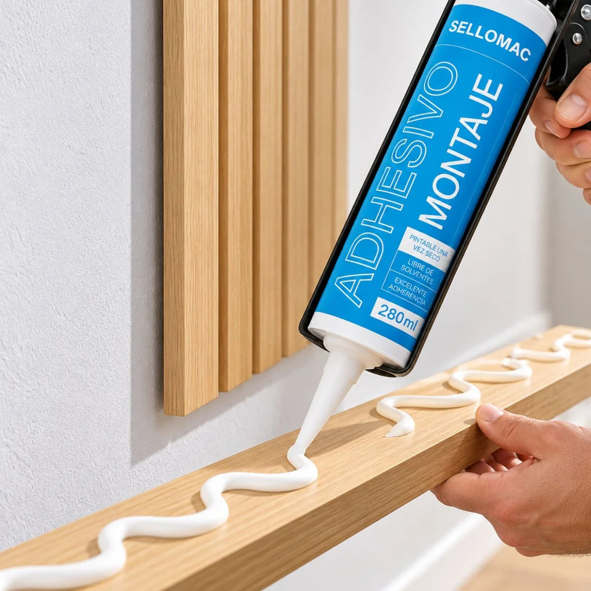 Adhesivo de Montaje Sellomac 280ml