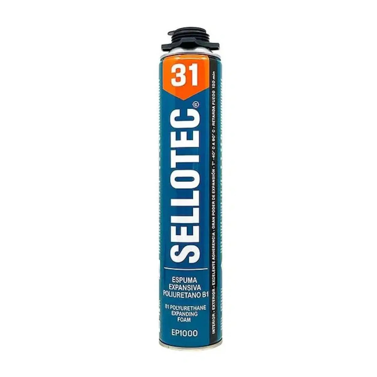 espuma expansiva de poliuretano Sellotec EP 1000 B1 espuma ignífuga