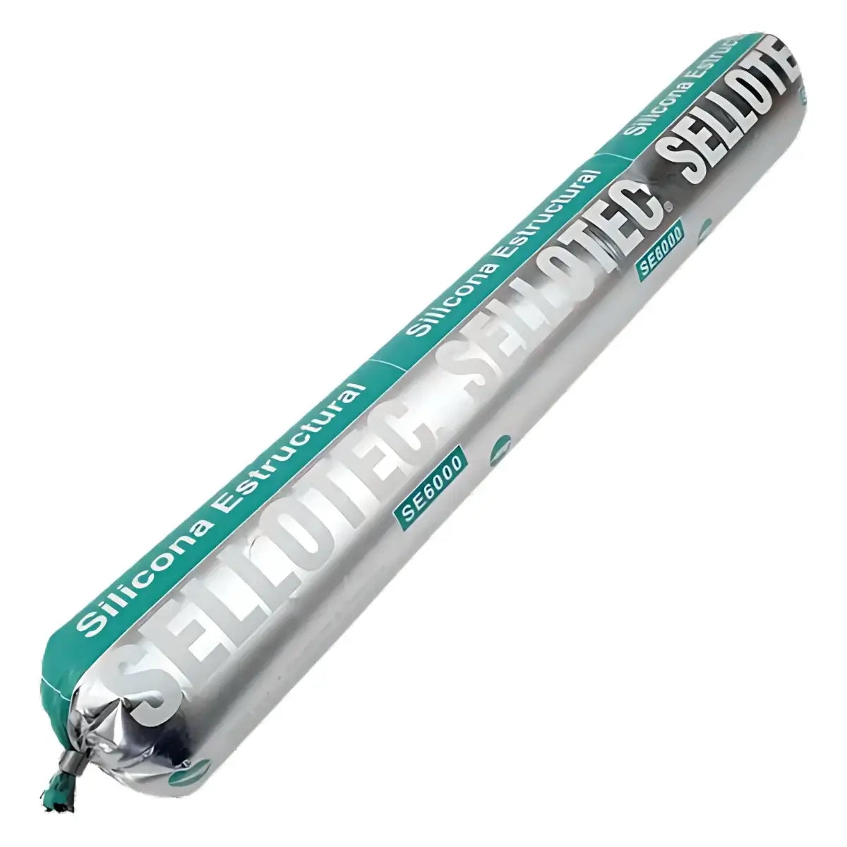Silicona estructural negra Sellotec SE6000 600ml silicona para fachadas muro cortina