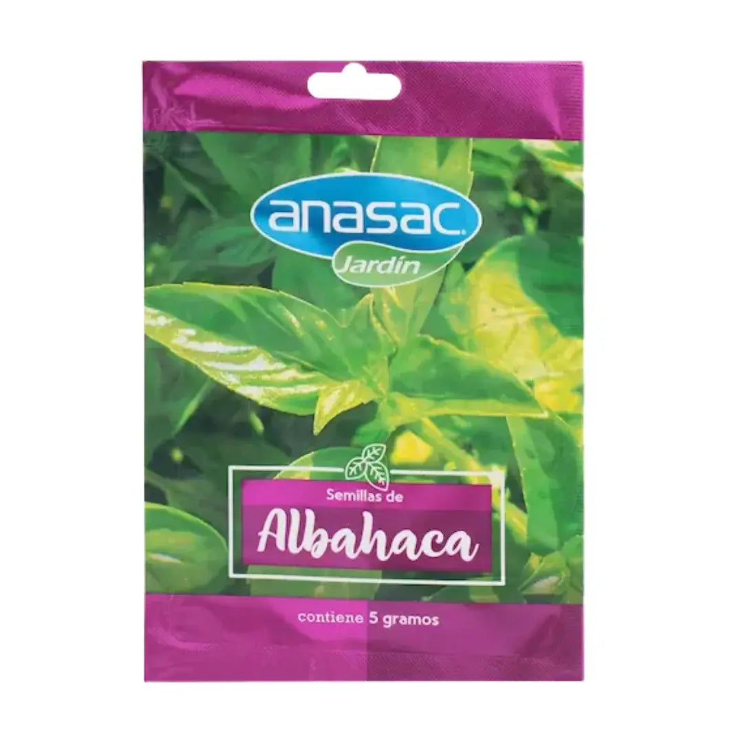 Semilla de Albahaca Anasac.