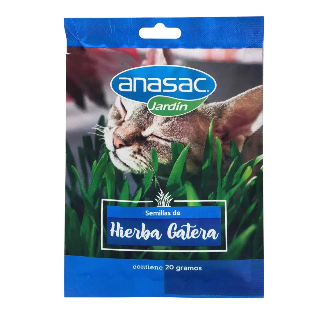 Semillas de Hierba para Gatos Anasac