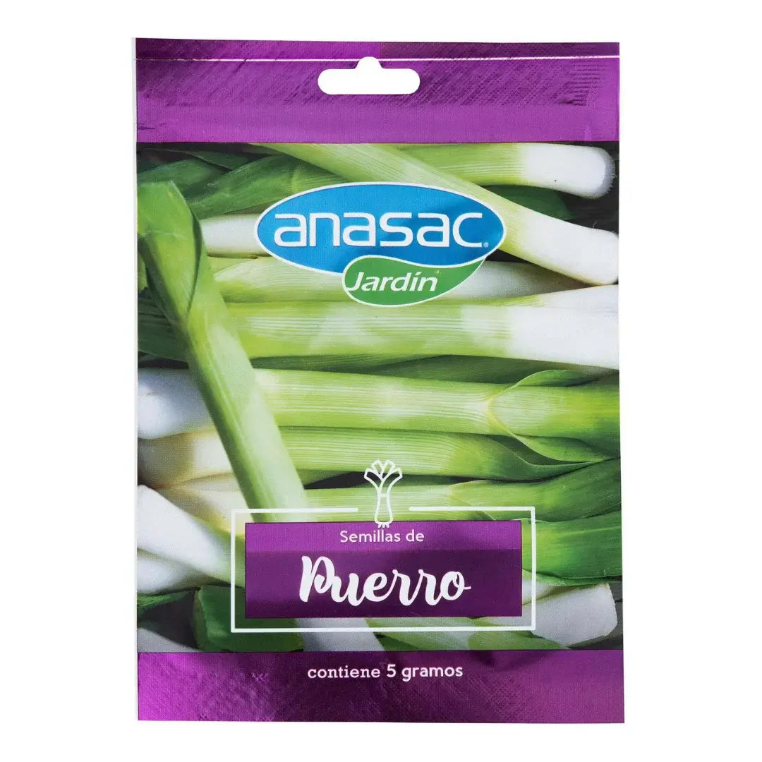 Semillas de Puerro Anasac.