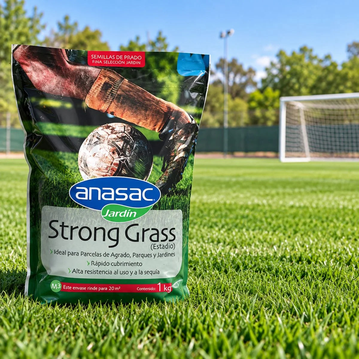 Semillas Pasto Mezcla Strong Grass 1 kg Anasac