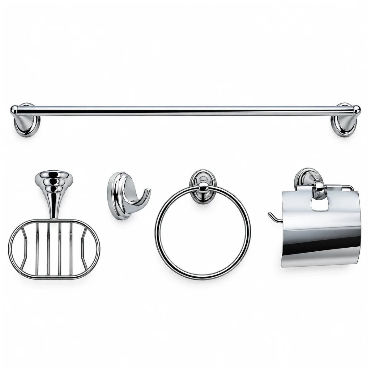 Set de accesorios de baño Taumm Colomba 5 piezas