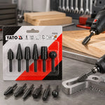 Set 6 Fresas Rotativas Mixtas para Madera y Metal 6 mm Yato YT-61712