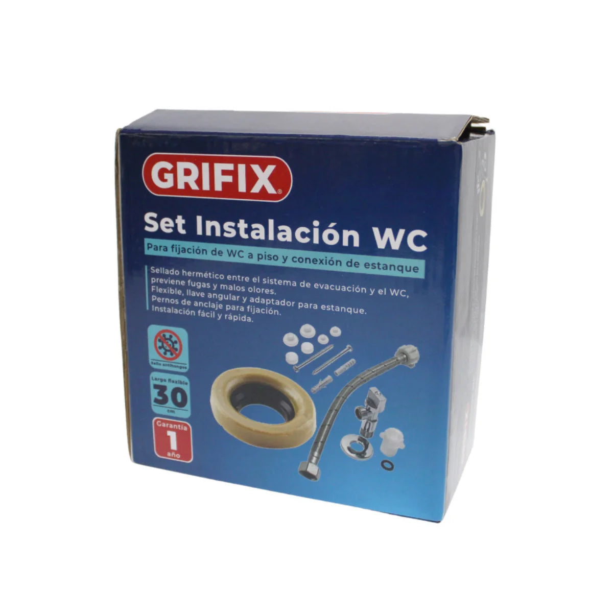 Kit de Instalación para Inodoro Taza WC Grifix