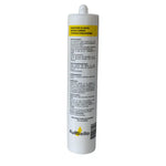 silicona acética Fullsello en colores blanco y transparente para baño y cocina.