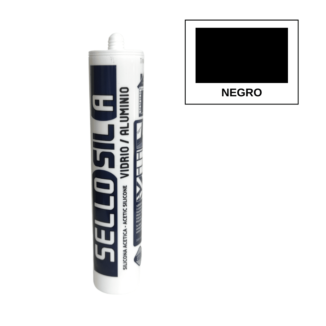 Silicona Acética Sellosil 290Ml Vidrio/Aluminio