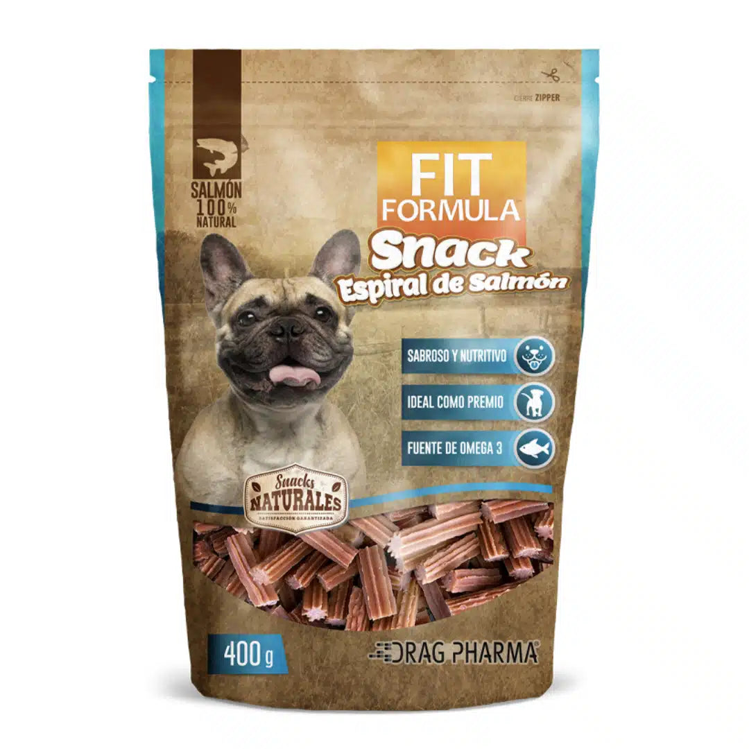 Kit perruno Fit Formula para adulto, contiene 3 unidades de snacks y aceite Omega 3/6 para mejorar el pelaje, la piel y la salud articular del perro.
