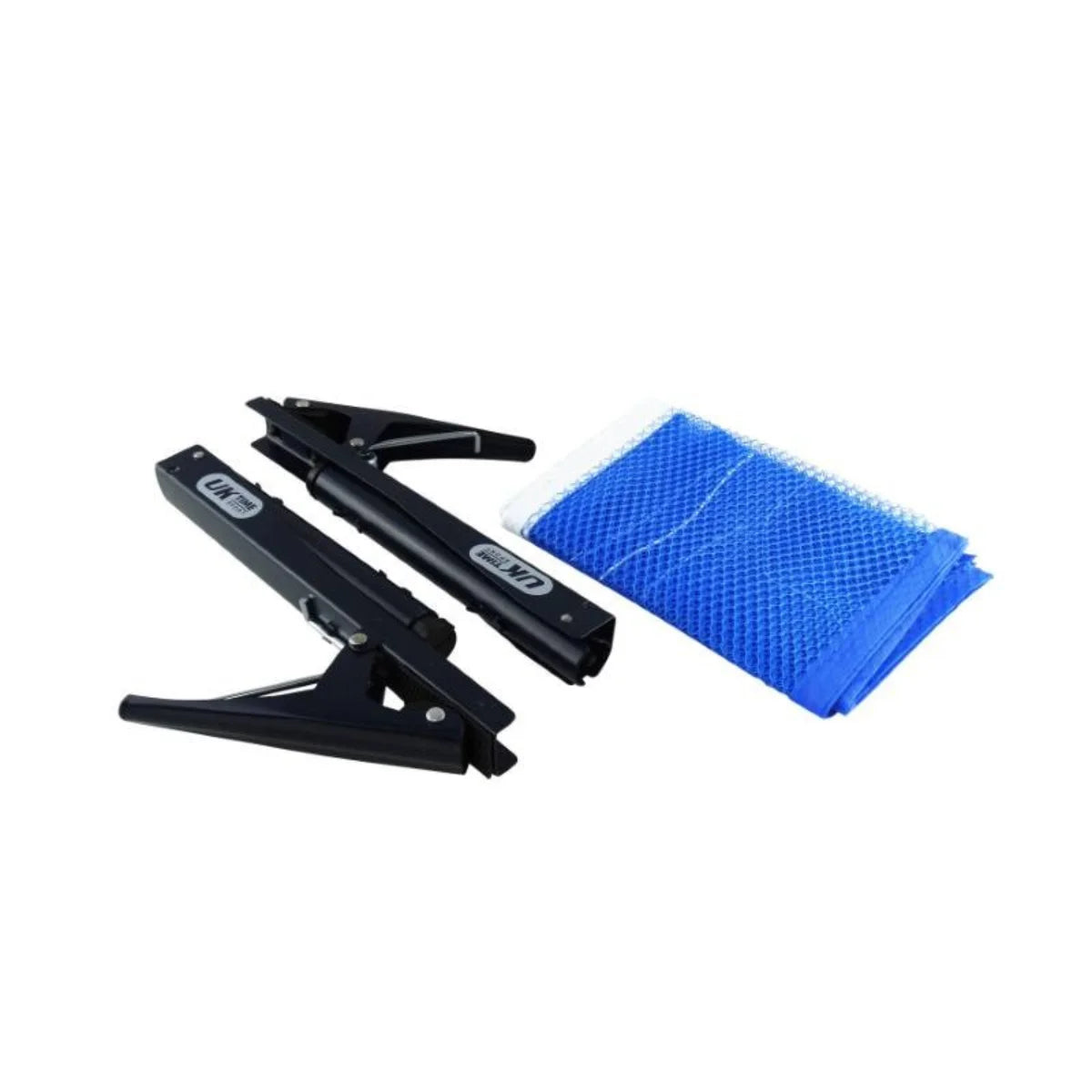 Malla de Ping Pong de Nylon de 180 cm con sistema de soporte tipo pinza fabricado en acero.