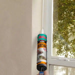 sellador acrílico, akfix, silicona pintable, sellador acrilico blanco, sellador acrilico pintable