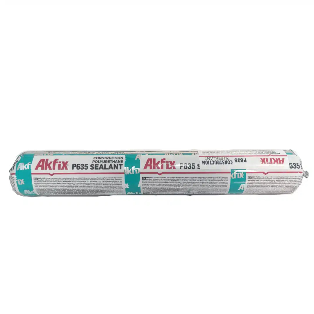 Sellador de poliuretano Akfix paté 600ml para juntas.