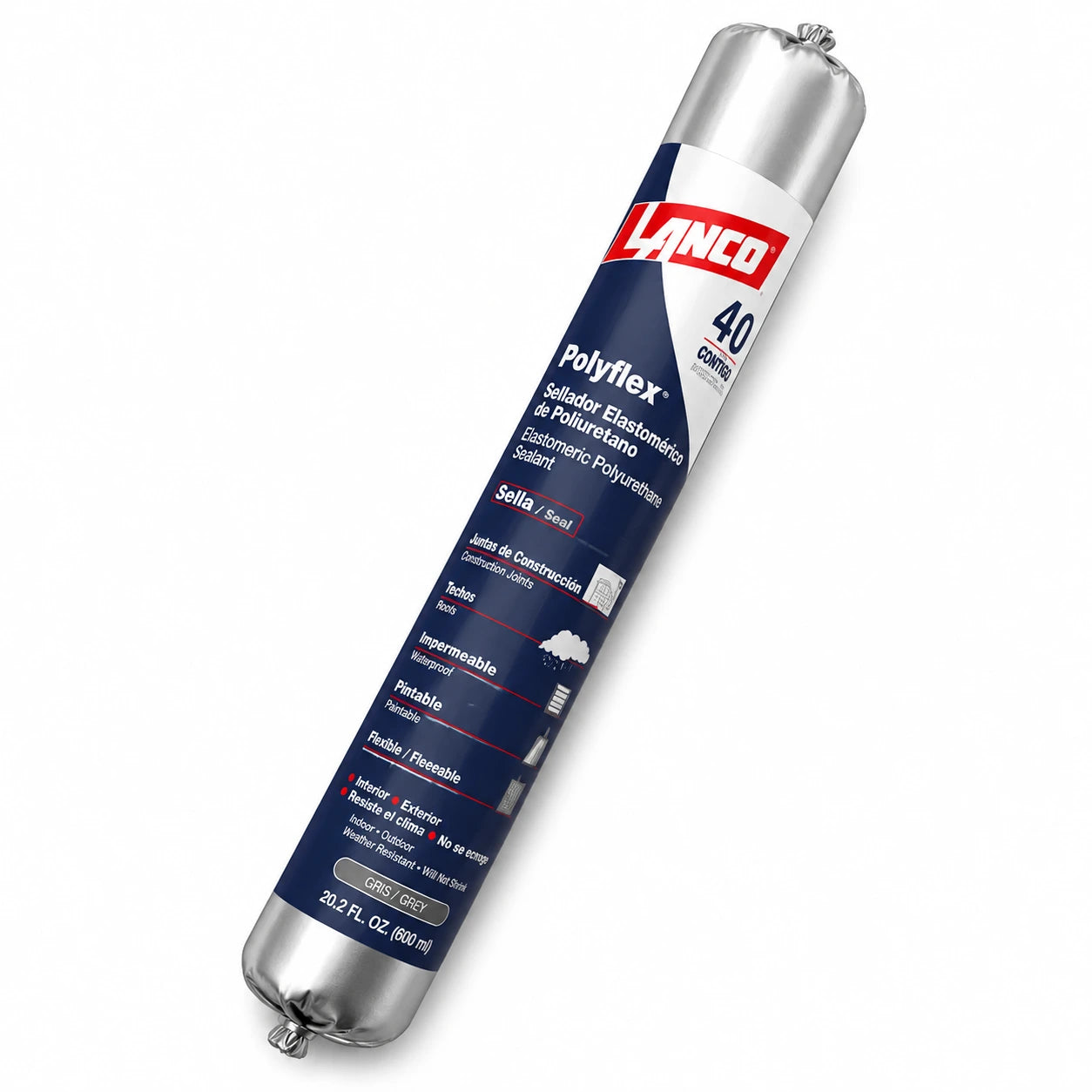 Sellador Elastomérico 600ml Lanco Polyflex