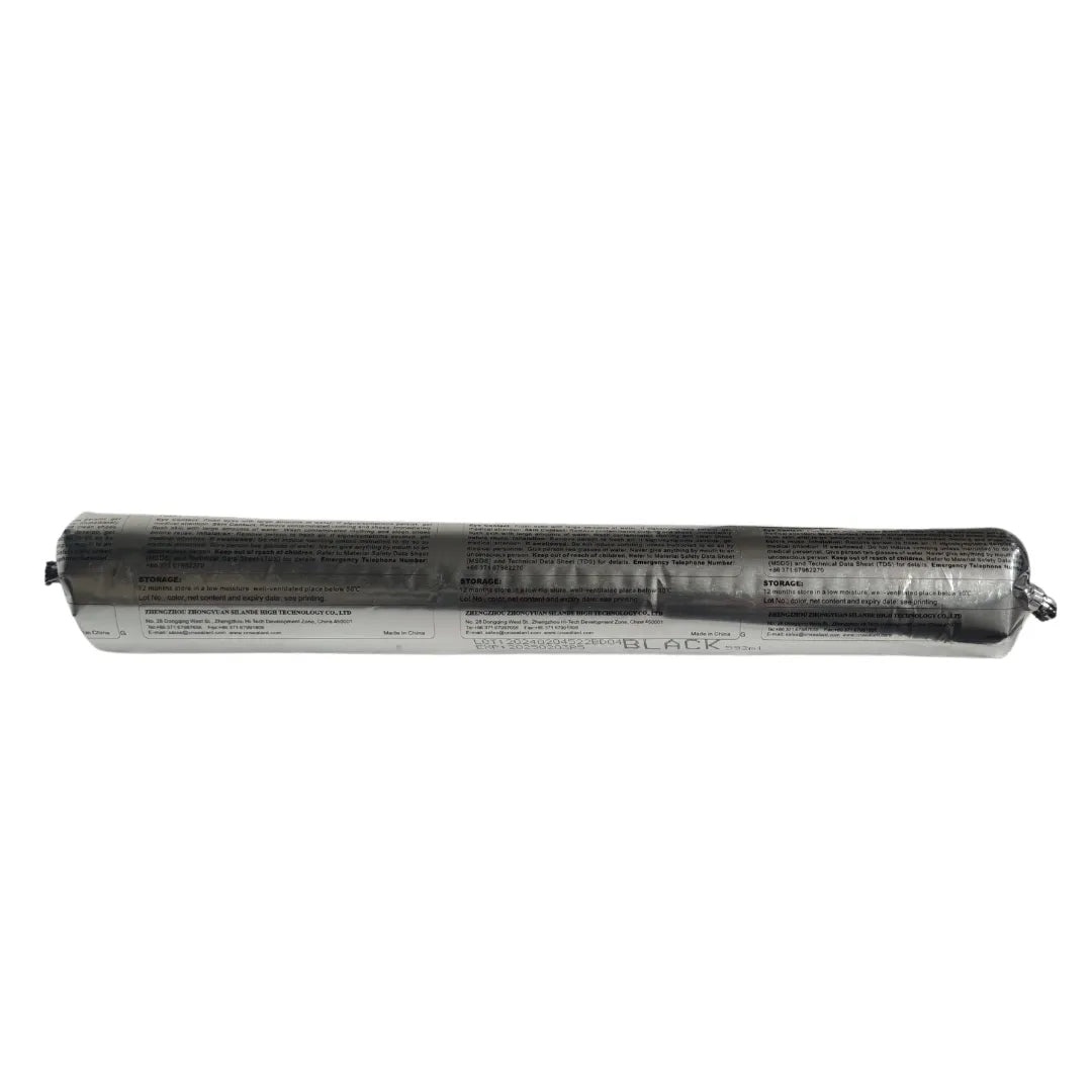 Silicona climática Silande MF889 negra 600ml.