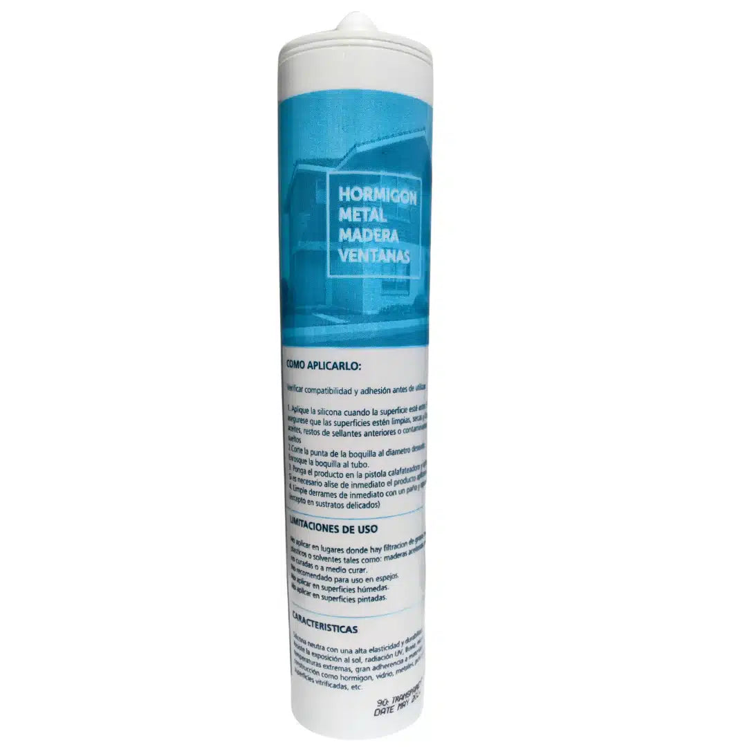 Silicona Sellosil transparente para sellado limpio y duradero