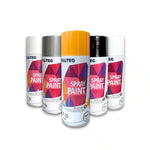 Pintura en spray Fulltec 400 ml, esmalte acrílico de uso general y secado rápido para decoración y bricolaje en madera, metal y plástico.