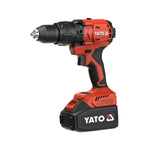 Taladro Percutor Inalámbrico Yato YT-8277915 18V 120 Nm con batería 4 Ah