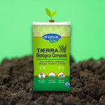 Tierra biológica compost 40 LTS compost natural jardinería ecológica