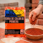 Tierra de color rojo de primera Mohican bolsa de 1 kg
