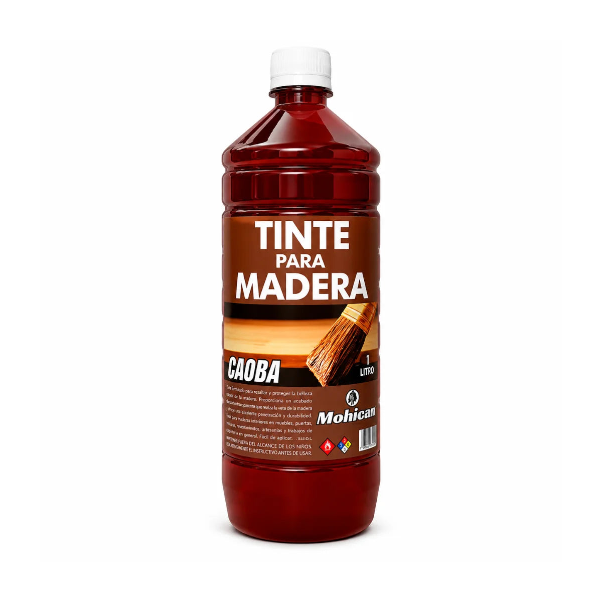 Tinte para madera Mohican base alcohol de 1 litro