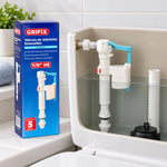 Válvula de admisión universal extensible Grifix para estanque de WC