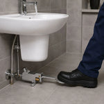 Válvula de pedal TAUMM 1/2” HE-HE para accionamiento con pie