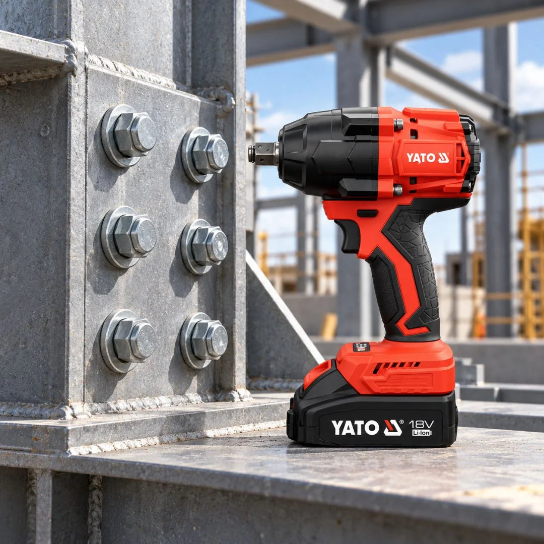 Llave de impacto inalámbrica YATO YT-827792 de 18V