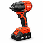Llave de impacto inalámbrica YATO YT-827792 de 18V