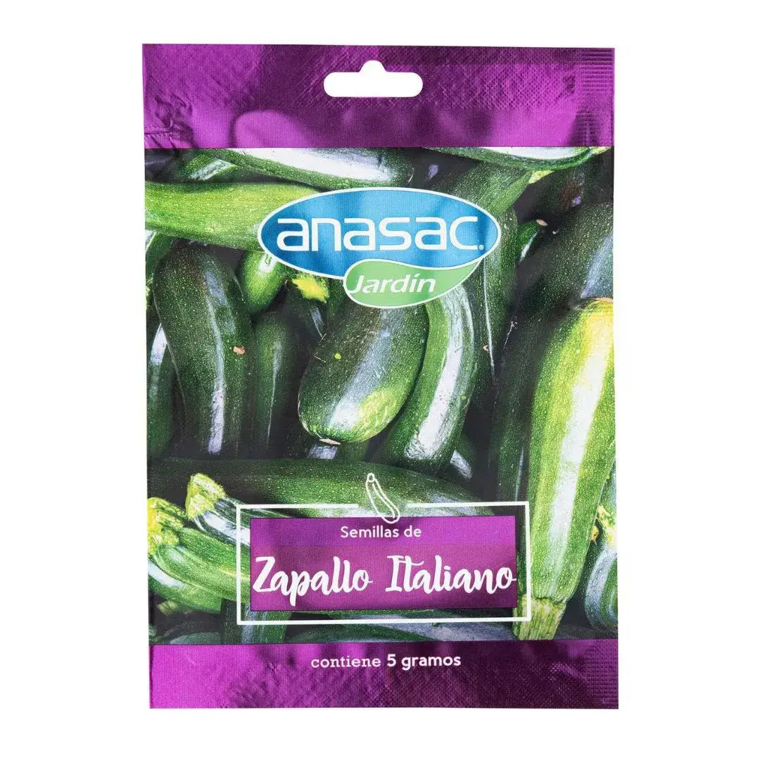 Semillas de Zapallo Italiano Anasac (5 Gr)