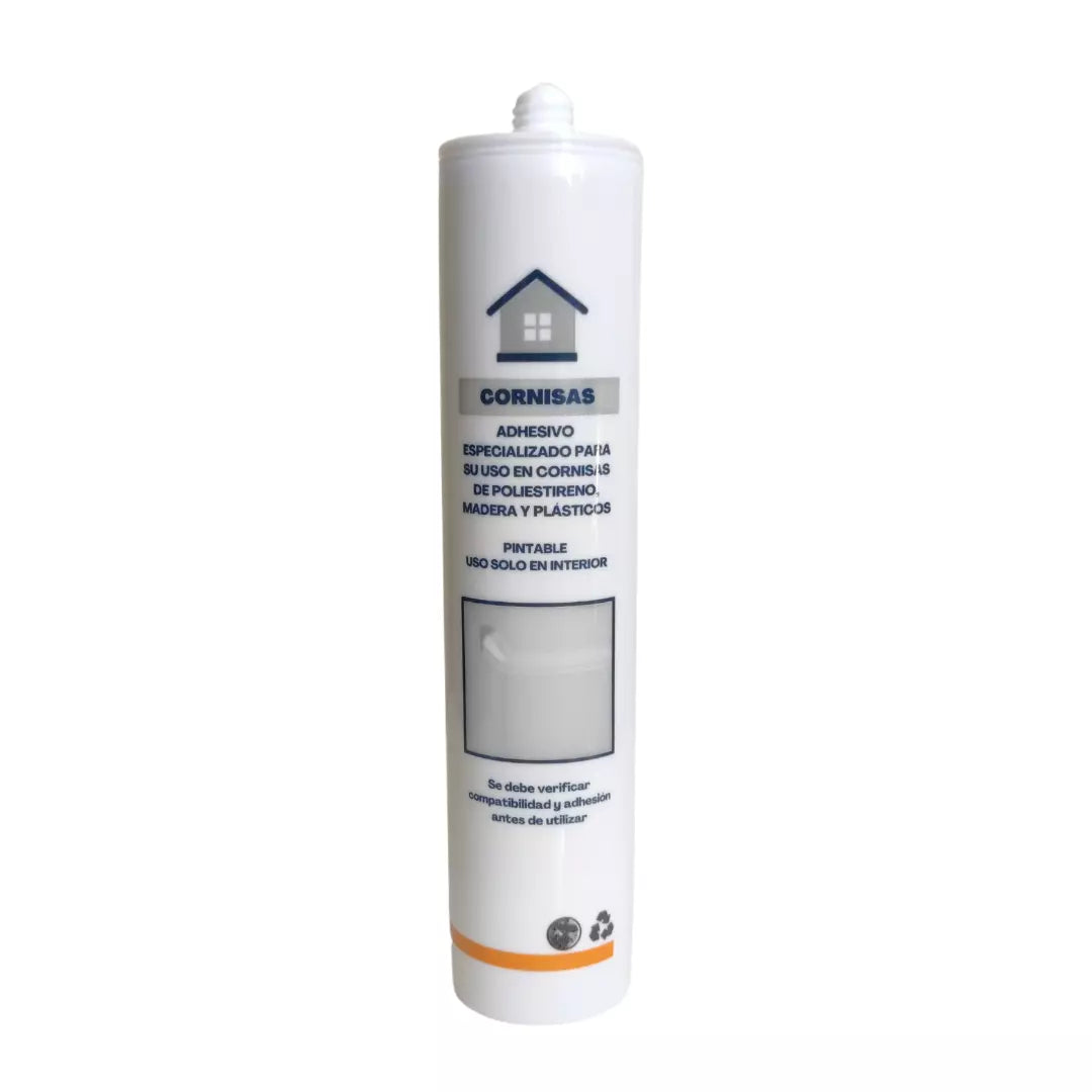 ADHESIVO ADHESIVO DE MONTAJE ADHESIVO PARA CORNISAS SILICONA PARA CONISAS