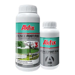 Espuma de poliuretano 2K Akfix para fijación de postes