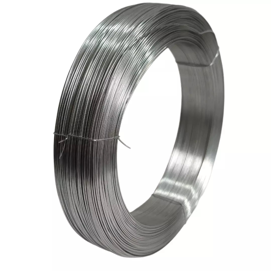 Rollo de 5 kg de alambre galvanizado calibre 