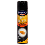 Pack 6 insecticidas antiácaros Anasac 400ml en aerosol, elimina los ácaros del polvo en colchones y tapicería, previniendo alergias respiratorias.