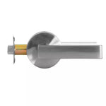Cerradura de manilla cuadrada Bash 8809, ideal para puertas de dormitorio u oficina, con mecanismo de seguridad y acabado metálico