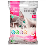 arena para gato Fit Formula, con aroma a talco de bebé para control de olores