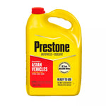 Anticongelante Prestone Coolant 50/50 color rojo, refrigerante OAT de larga vida para protección extendida del motor y cumplimiento con especificaciones europeas.