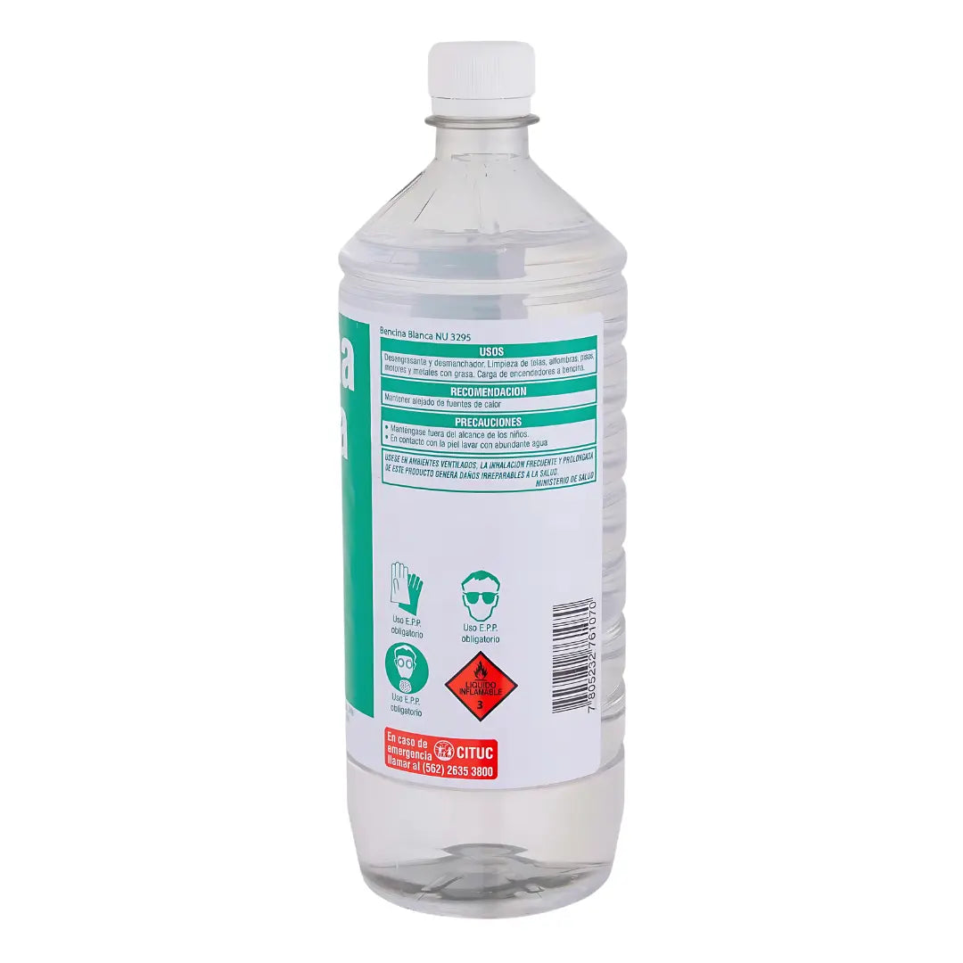 bencina blanca, bencina blanca para sacar manchas, usos de bencina blanca, que es la bencina blanca, quimica universal
