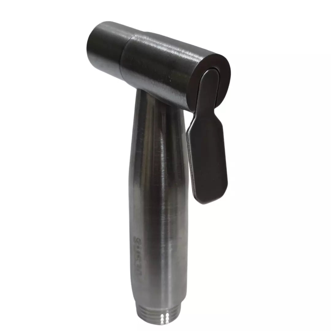 ducha bidet árabe premium Inoxcrom, con manguera flexible y rociador de mano fabricado en acero inoxidable para máxima higiene.