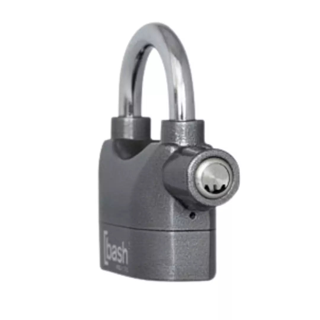 Candado de disco Bash K102C con alarma de seguridad integrada, para proteger bicicletas y motocicletas contra robos