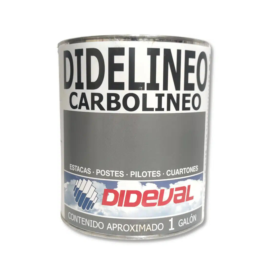 Galón de Carbolineo Dideval (1 Galón), protector de madera para la conservación de postes, estacas y pilotes expuestos a la humedad y el suelo