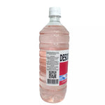 Botella de 1 litro de líquido desoxidante Dideval, concentrado para remover el óxido y la corrosión de piezas y herramientas metálicas.