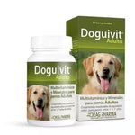 suplemento multivitamínico Doguivit Adulto, con 30 comprimidos para mejorar la nutrición, vitalidad y salud general de perros adultos.