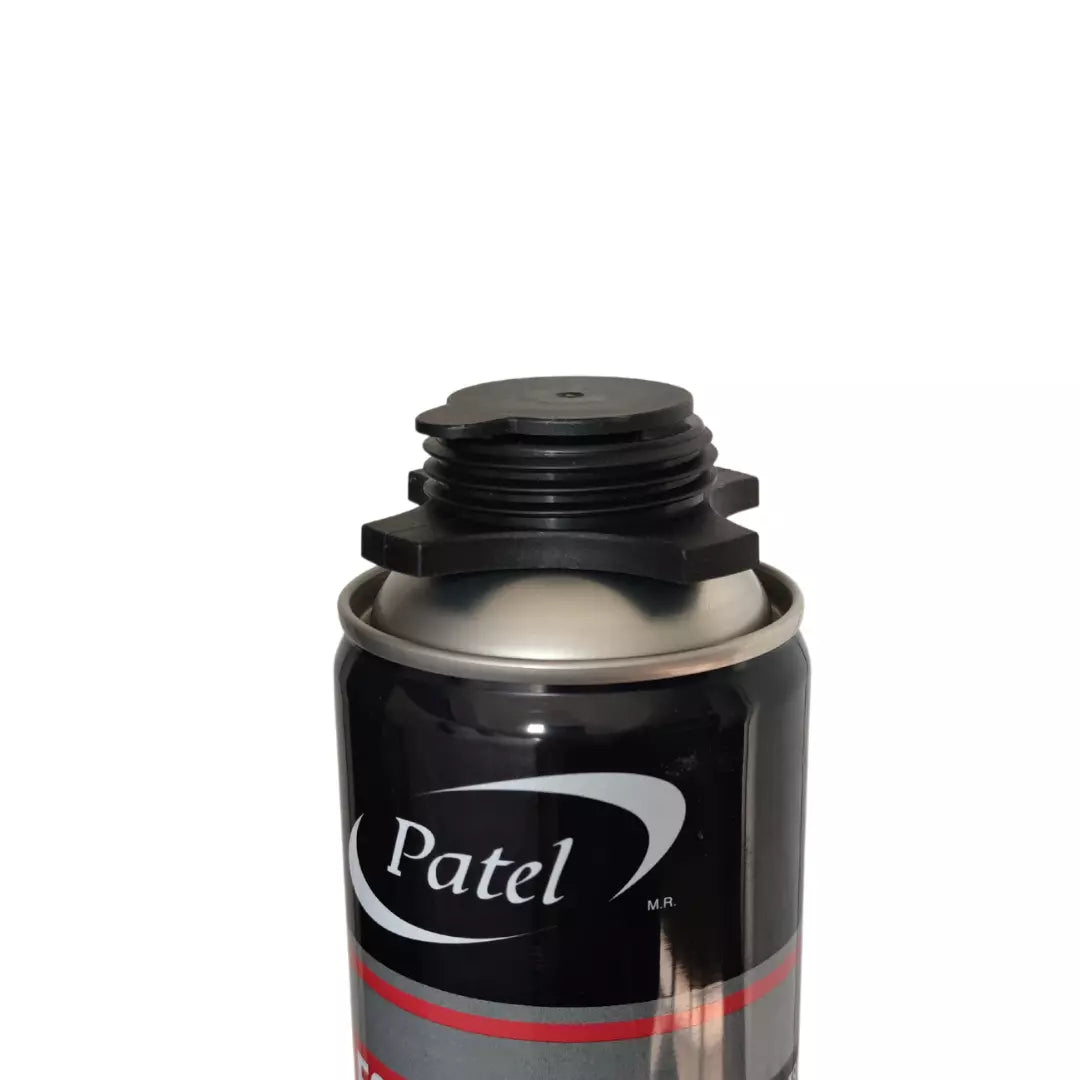 espuma de poliuretano adhesiva Patel P700, sellador de alta fuerza de pegado para instalación de paneles de aislamiento y construcción ligera.