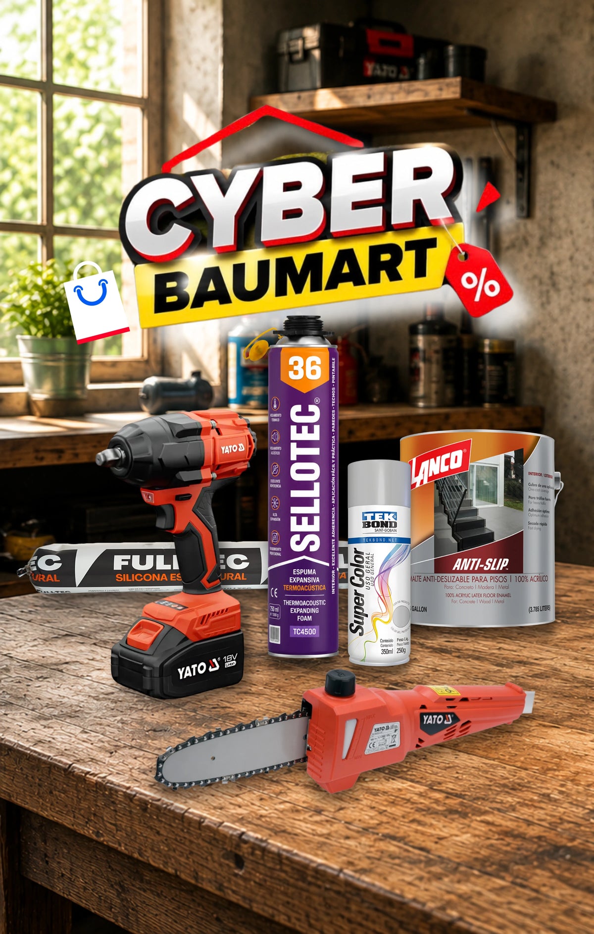 Flash Sale Cyber Monday en Baumart con ofertas y descuentos por tiempo limitado