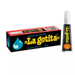 Adhesivo instantáneo La Gotita de 2 ml, pegamento cianoacrilato de alta resistencia para reparaciones rápidas y uso multiuso en el hogar y taller.