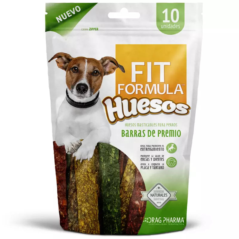 Barras de premios Fit Formula para perros saludables